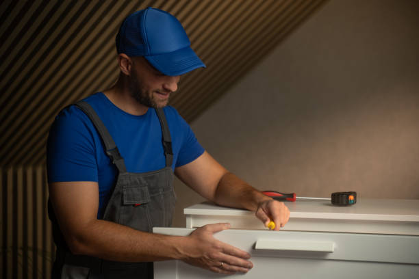 istock Expert craftsman assembling a modern drawer in a stylish indoor workspace 2188689440