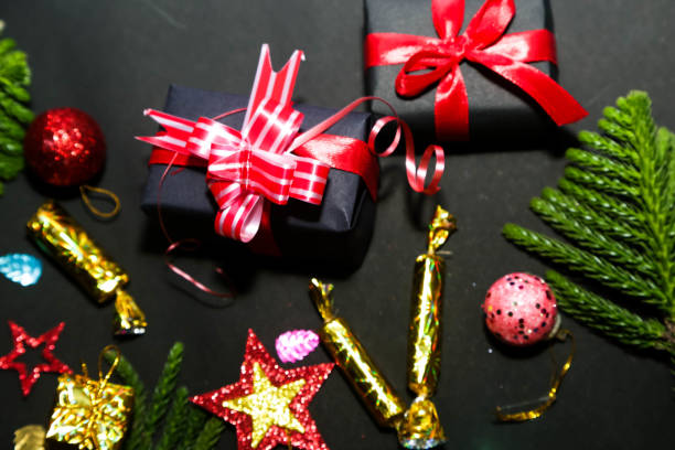 istock Christmas and New Year wishes  background 2188696168