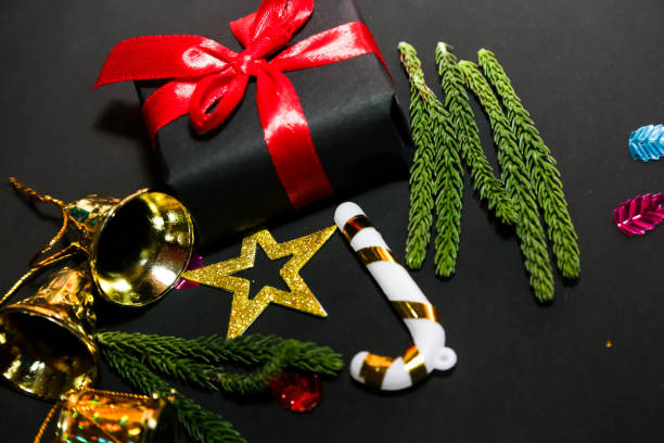 istock Christmas and New Year wishes  background 2188696359