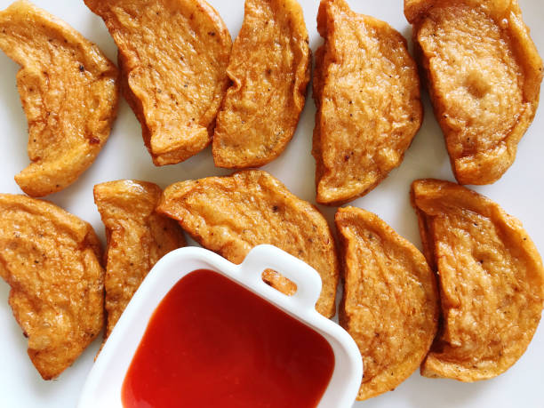 istock Fried pork with spicy sauce on the table in a restaurant. 2188700318
