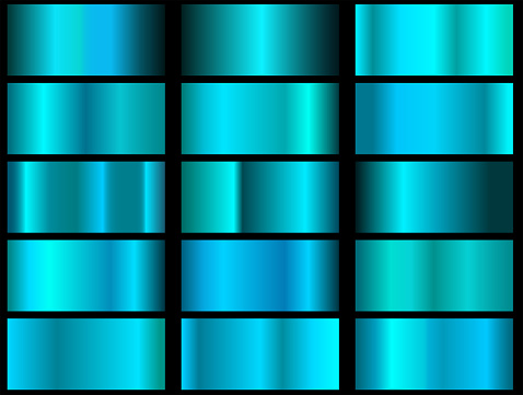 Blue Cover Gradient Blue Gradient Collection Of Colorful Gradients With Shiny Metallic ...