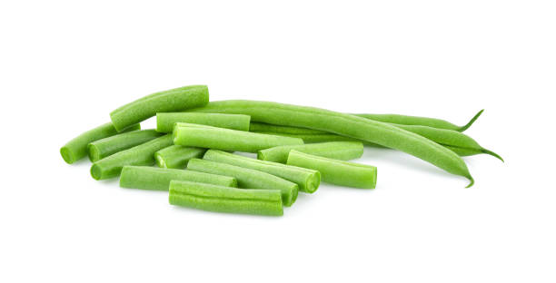 istock Green beans isolated on white background. full depth of field 2188708621