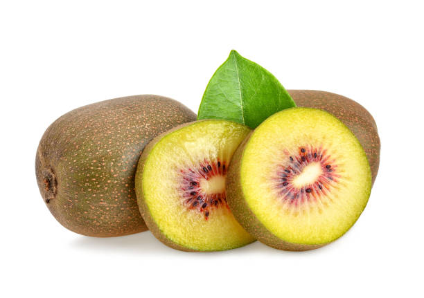 istock Red kiwi isolated on white background 2188713653