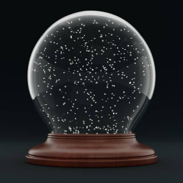 istock Realistic 3D Render of Snow Globe 2188717915