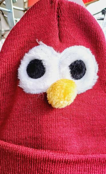 funny figured knitted children's hat