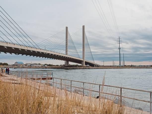 istock Public park near the Charles W Cullen bridge 2188749681
