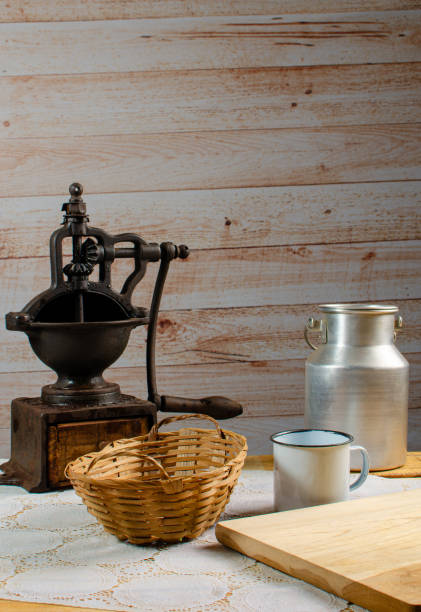 istock breakfast accessories, a beautiful breakfast table and accessories on rustic wood, selective focus. 2188750659