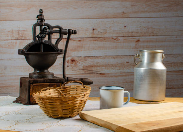 istock breakfast accessories, a beautiful breakfast table and accessories on rustic wood, selective focus. 2188750660