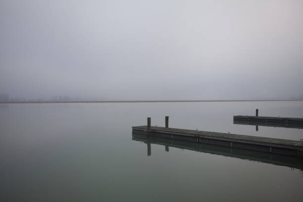 istock Mooring in the fog 2188750811