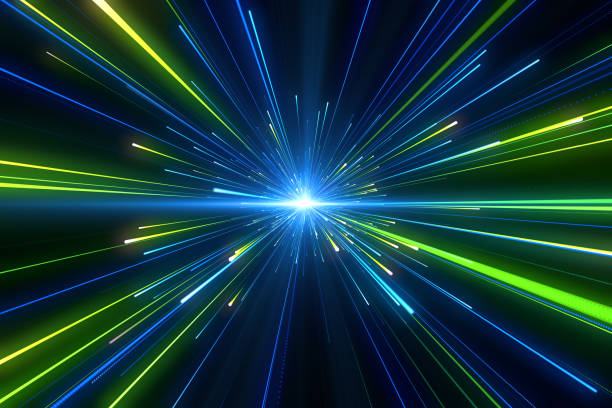 istock Speed of light in galaxy. 2188753934