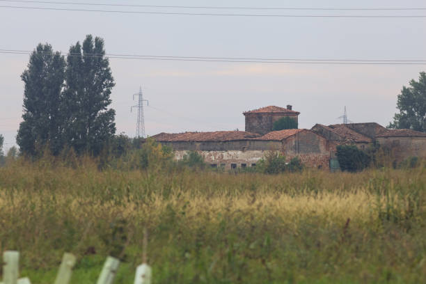 istock Country house in a field 2188754910