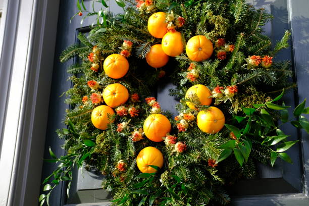 istock Colonial Christmas Wreaths 2188767737