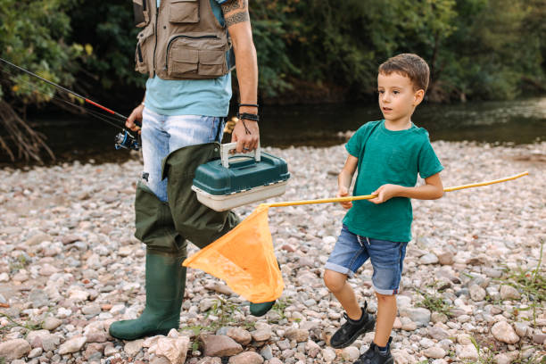 istock Fishing with my dad 2188770884