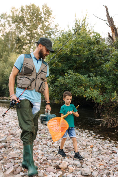 istock Father and son fishermen 2188770904