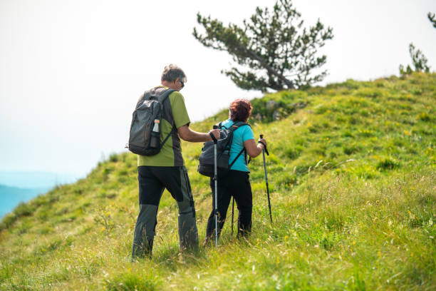 istock Joyful Senior Couple on a Nature Hike 2188789994