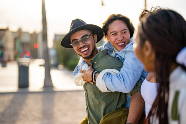 istock Joyful Urban Outing with Diverse Friends 2188790271
