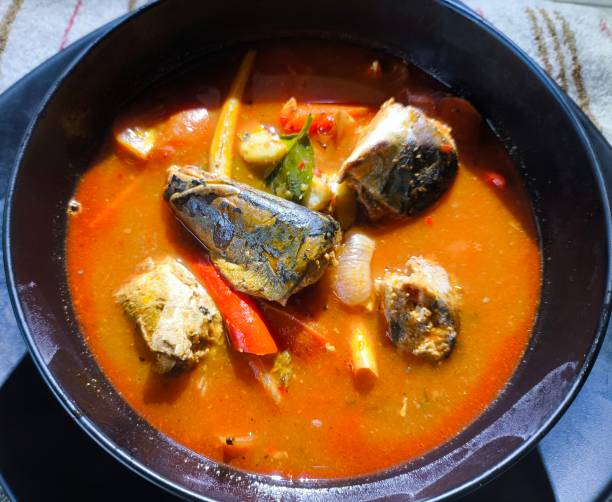 istock Spicy fish soup or Tom Yum in bowl 2188800626
