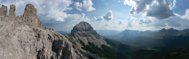 istock Majestic Mountain Landscape in Alberta, Canada with Clouds 2188805324