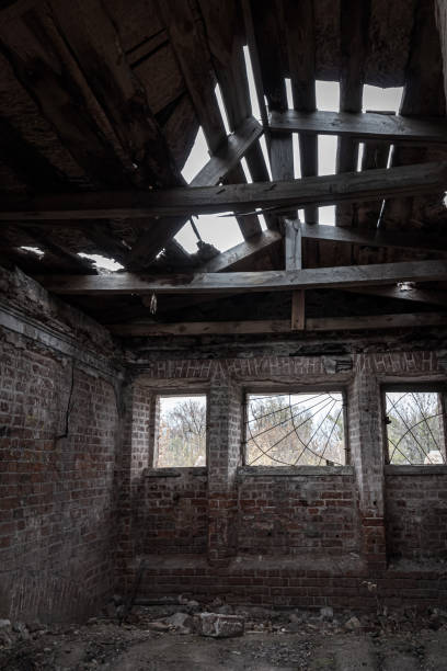 istock The ruins of a building 2188806081