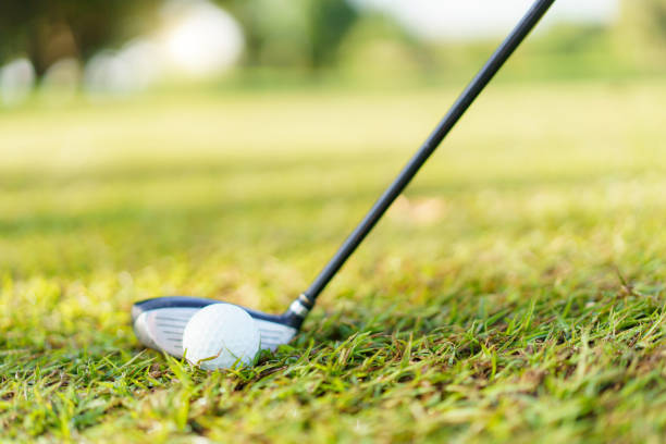 istock Asian man is playing golf in morning. 2188814168