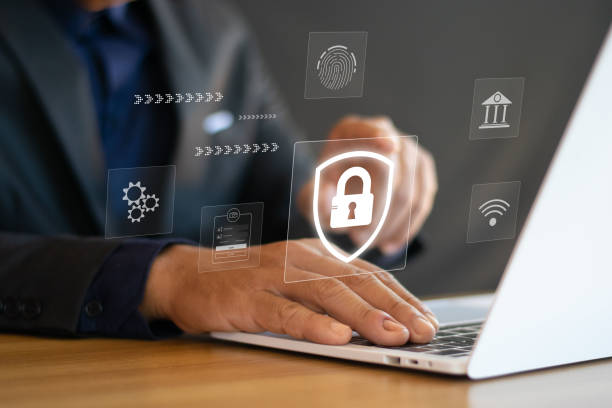 istock Cyber security system requires social media username and password to be entered before login 2188817704