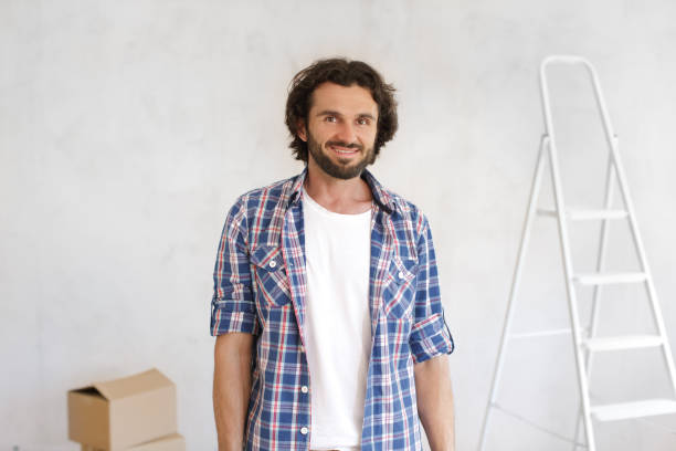 istock Happy Man Ready for DIY Home Renovation Project 2188820683
