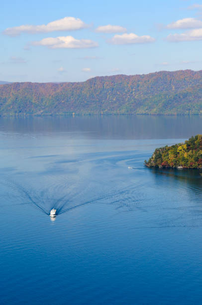 istock Autumn leaves at Lake Towada, Aomori 2188821468