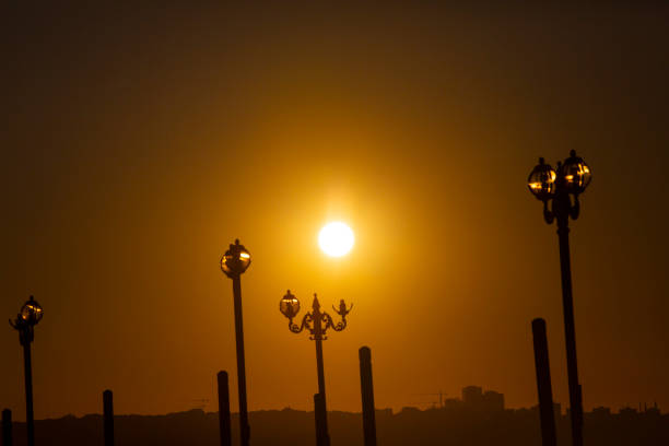 A beautiful pier taken at sunset
