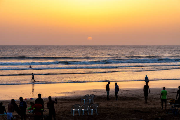 Old Rown and Port Asilah at dawn, Asilah, Morocco.
