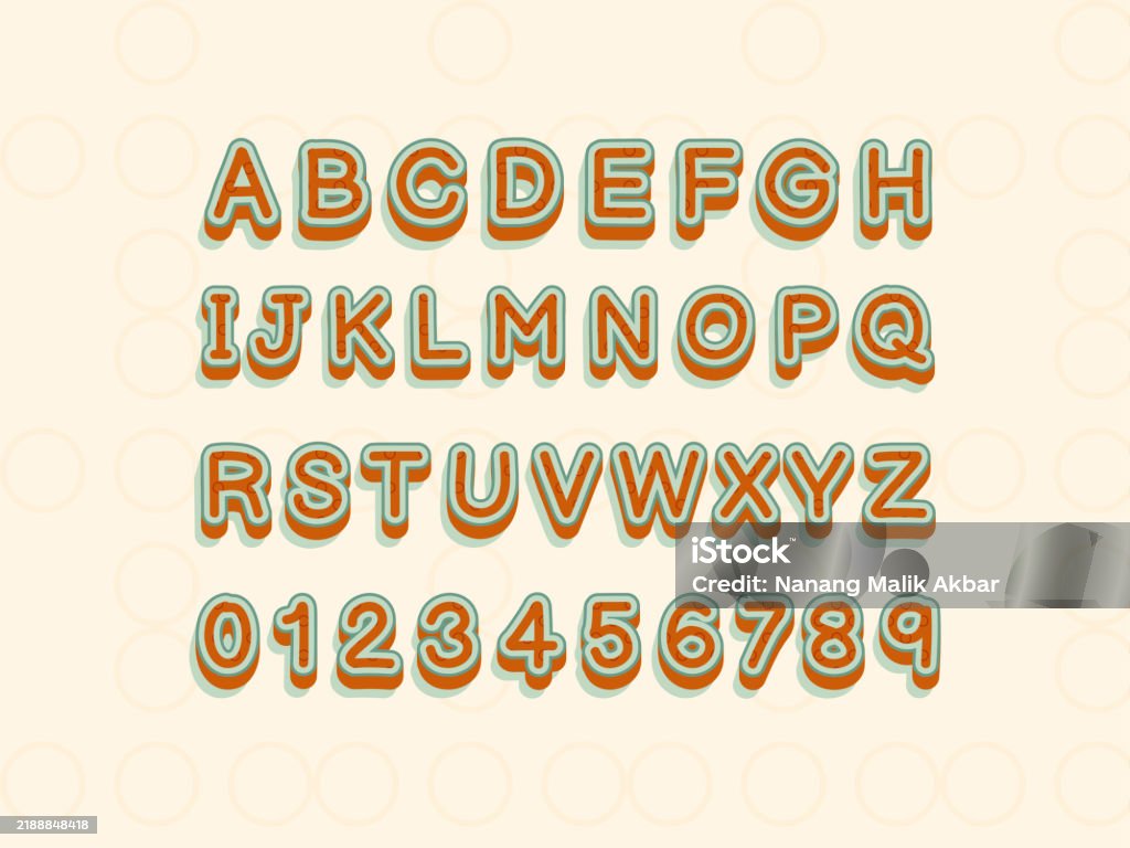 Text Stock Alphabet 3d Design And 3d Colorful Text Effect Text Effect Saved In ...