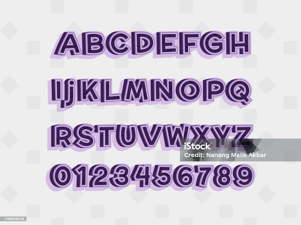 Text Stock Alphabet 3d Design And 3d Colorful Text Effect Text Effect Saved In ...
