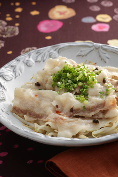 istock Vegetable and pork shabu-shabu salad 2188853180