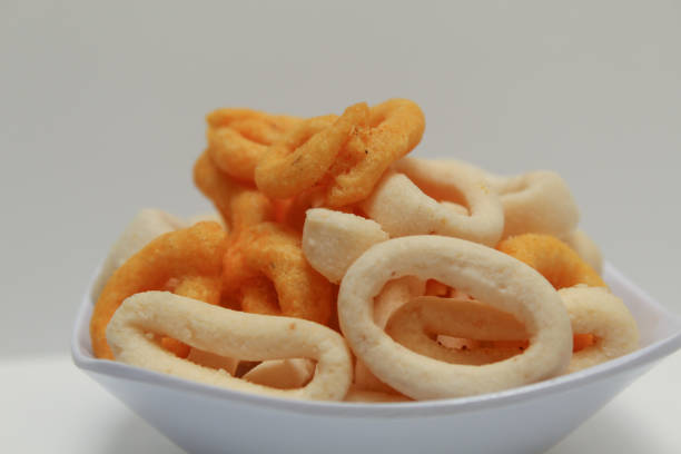 istock Lanting, traditional snack from Indonesia. Made from fried cassava dough. Isolated on white background. 2188858662