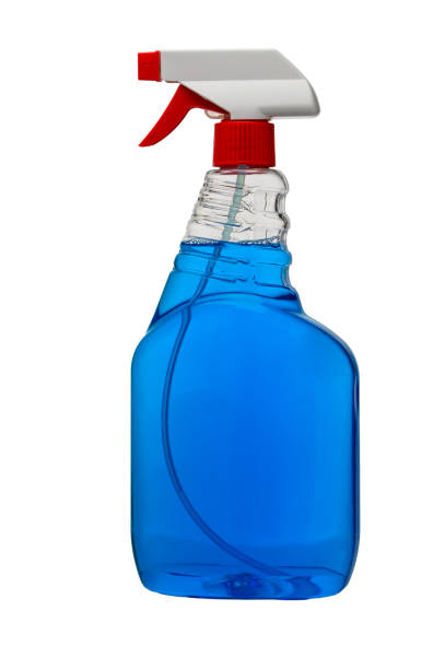 istock Cleaning solution in a spray bottle ready for household chores in a bright, organized kitchen space 2188861111