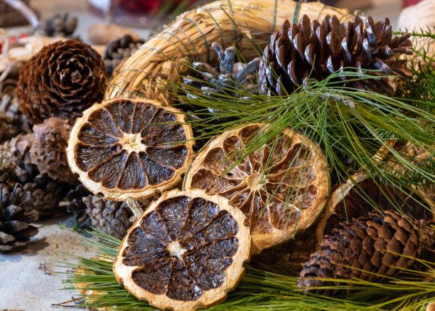 istock making an advent wreath, floristry concept, handmade, various items for creating Christmas decorations, handmade 2188872336