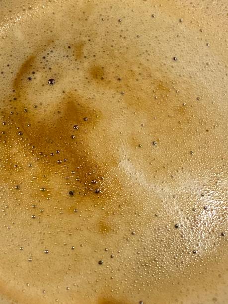 istock Smooth and creamy milk coffee foam texture in a cafe 2188872514