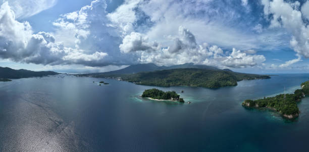istock Aerial View of Lembeh Strait, Indonesia 2188874151