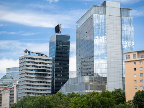 istock Skyscrapers and Modern Buildings in Vienna, Austria 2188875050