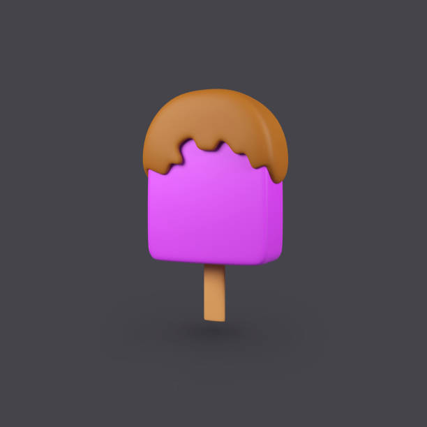 istock Ice cream isolated 3d render icon illustration 2188877575