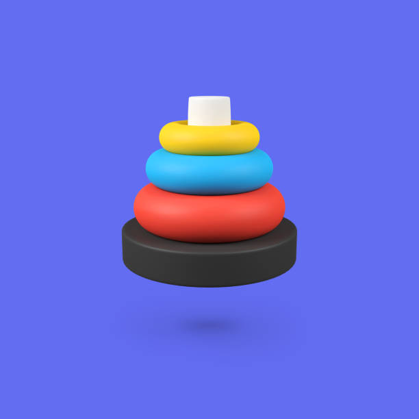 istock Smart kids games isolated 3d render icon illustration 2188877686