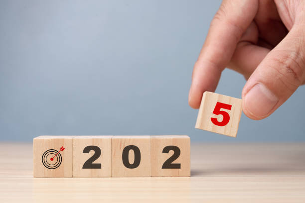 istock 2025 New Year Concept with Wooden Blocks 2188877923