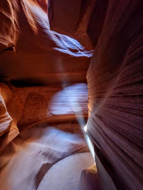 istock Beams of Light in Sandstone Canyon 2188878017