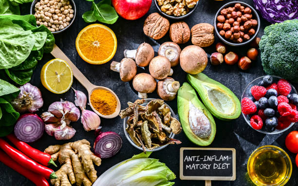 istock Foods representing anti-inflammatory diet 2188879926