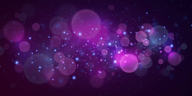 istock Magic bokeh, the effect of lights and light, the magical sparkle of flare. 2188887418