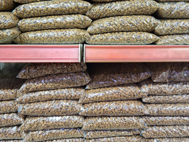 Dry Pet Food background
