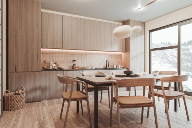 istock Apartment in Japandi style design 2188908732