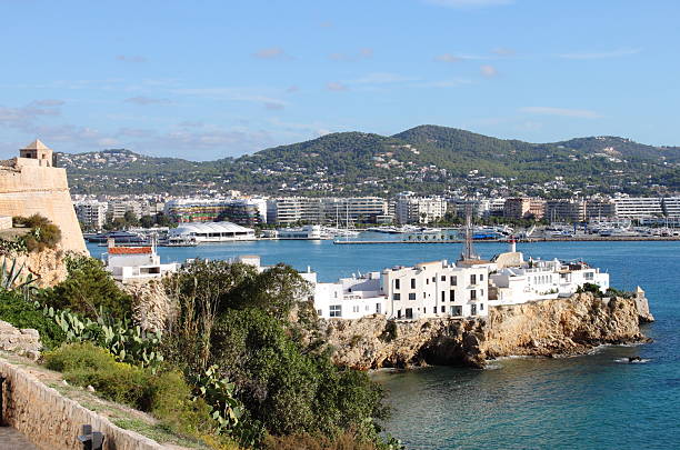 Sa Penya Distric in Ibiza Town, Balearic Islands, Spain
