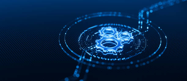 istock Automation and Optimization of Business Processes with Gears 2188924051