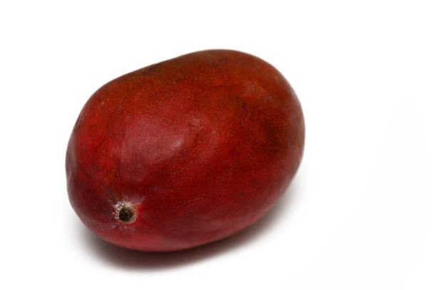 Macrophotography of mango fruit.