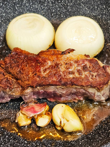 The meat is ready to be eaten